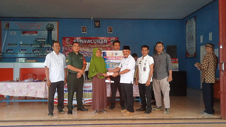PENYALURAN DANA BLT-DD PERIODE JULI - SEPTEMBER 2023, SUKARAME, MERAKSA AJI, TULANG BAWANG
